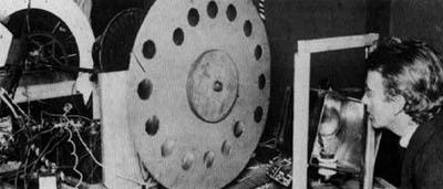 Baird's television apparatus